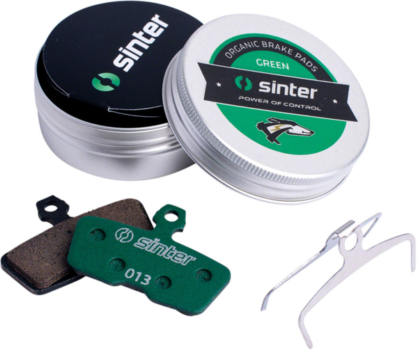 Sinter Sinter Green s2032 Compound Organic Disc Brake Pads - Avid/SRAM