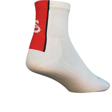 SockGuy Elite Tech Red 3-inch Socks
