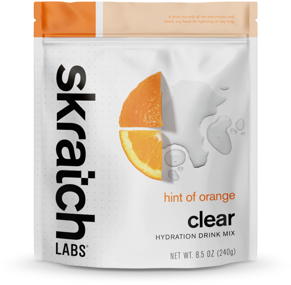 Skratch Labs Clear Hydration Drink Flavor | Size: Orange | 16-serving