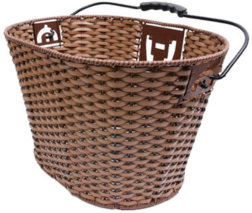 Sunlite Deluxe Quick Release Rattan Basket