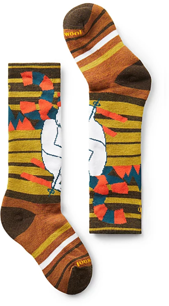 Smartwool Kids' Wintersport Full Cushion Yeti Pattern OTC Socks