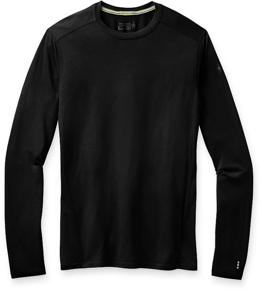 Smartwool Men's Classic All-Season Merino Base Layer Long Sleeve Color: Black