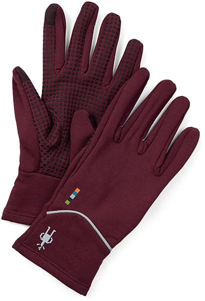 Smartwool Merino Sport Fleece Glove Color: Black Cherry