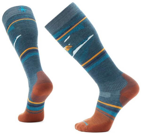 Smartwool Snowboard Targeted Cushion Piste Machine OTC Socks