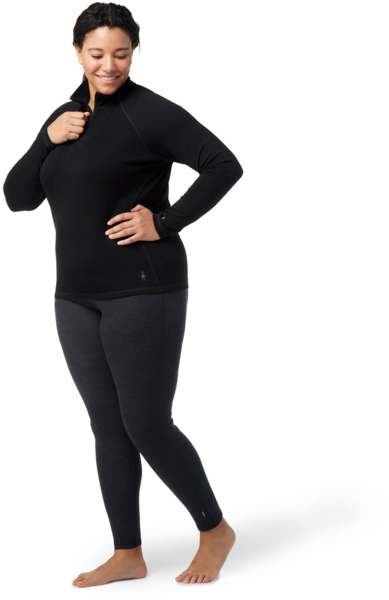 Smartwool Women's Classic Thermal Merino Base Layer 1/4 Zip Plus