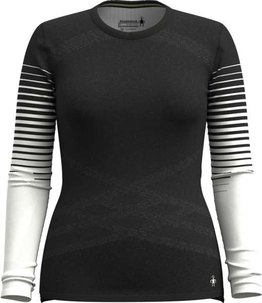 Smartwool Intraknit Thermal Merino Base Layer Pattern Crew Smartwool Intraknit Thermal Merino Base Layer Pattern Crew