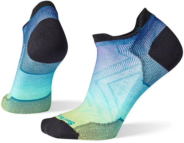 Smartwool Women's Run Zero Cushion Ombre Print Low Ankle Socks