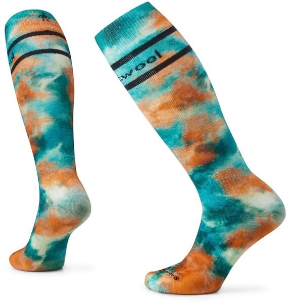 Smartwool Women's Ski Full Cushion Tie Dye Print OTC Socks