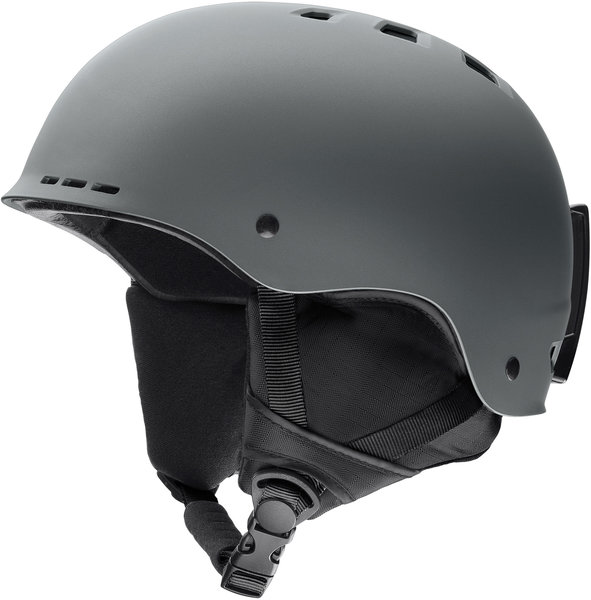 Smith Optics Holt Unisex Snow Helmet - Matte Charcoal | Size Small 51-55cm Smith Holt Audio Ski Helmet Skullcandy Single Shot Audio  main image 3