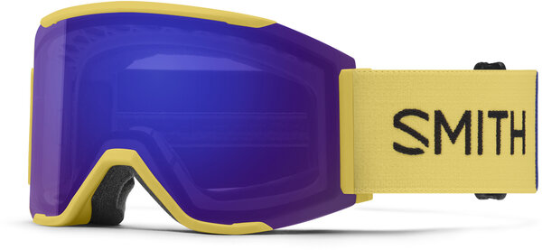 Smith Optics Squad MAG Color | Lens: Brass Colorblock | ChromaPop Everyday Violet Mirror|ChromaPop Storm Blue Sensor Mirror