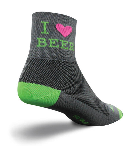 SockGuy Heart Beer Socks Color: Heart Beer