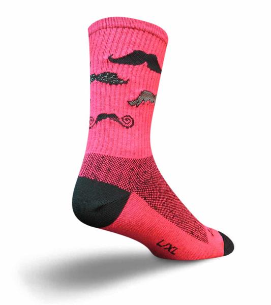 SockGuy Mustache Socks Gregg's Cycles