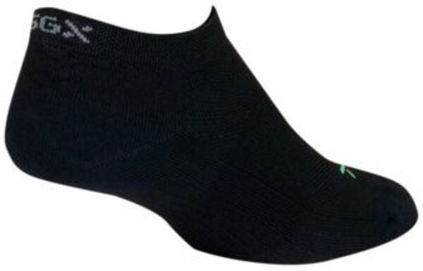 SockGuy SGX 1/2" Black Socks