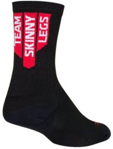SockGuy SGX Team Skinny Legs (Red) Socks Color: Red