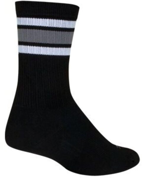 SockGuy SGX Throwback Black Socks