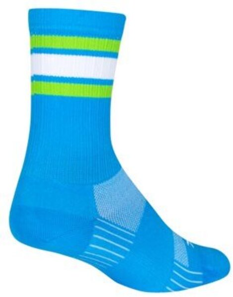 SockGuy SGX Throwback Blue Socks Color: Blue