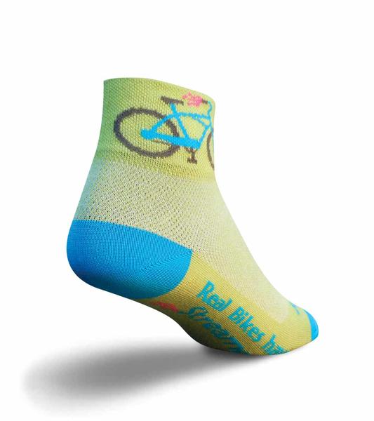 SockGuy Streamer Socks Color: Yellow/Blue