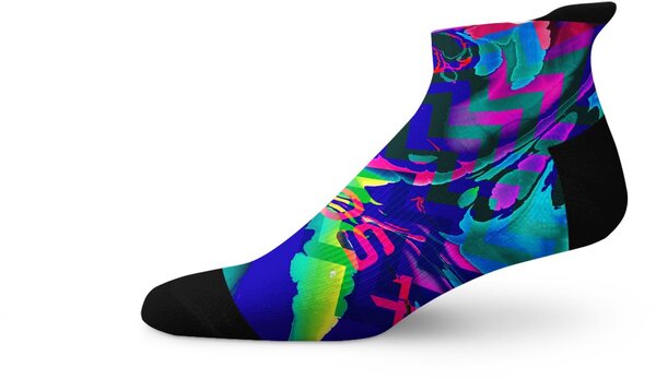 Sox Footwear Colour-Spill-Bright Tab Socks