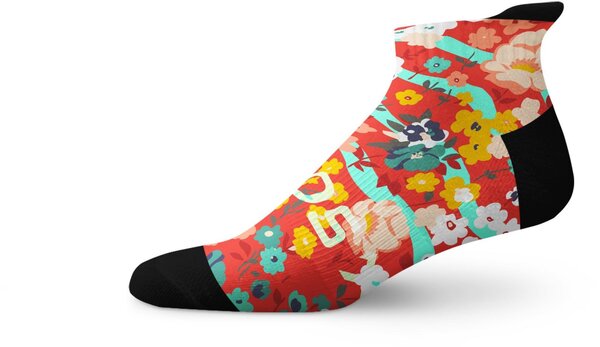 Sox Footwear Ditsy-White Tab Socks