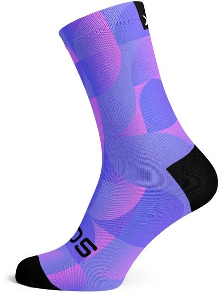 Sox Footwear Solid-Purple Crew Socks Sox Footwear Solid-Purple Crew Socks
