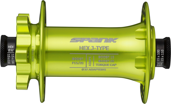 Spank HEX J-Type Boost F15/20 Front Hub - Crossroad Bikes