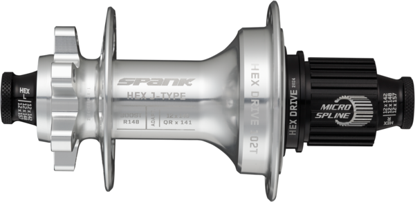 Spank HEX J-TYPE Boost R148 Rear Hub Spank HEX J-TYPE Boost R148 Rear Hub