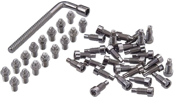 Spank Spike/Oozy/Spoon Pedal Pin Kit Color: Silver
