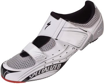 New Specialized Trivent Expert Road Bike Shoe 48 14.5 White/Red Men Carbon Tri 