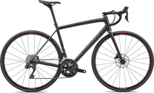 Specialized Aethos Comp - Shimano 105 Di2 Color: Satin Carbon/Abalone over Carbon