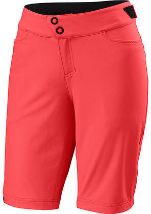 Specialized Andorra Comp Shorts Color: Neon Coral