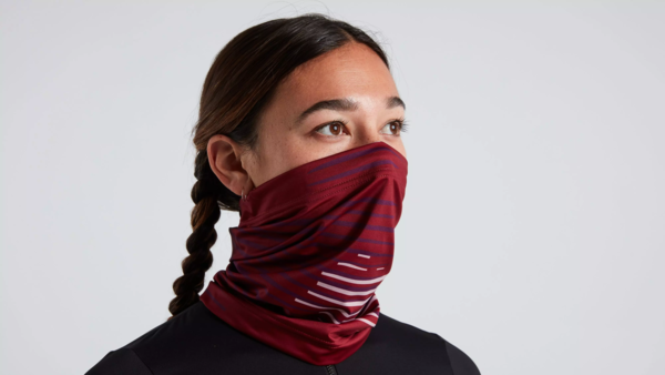 Specialized Blur Neck Gaiter Color: Maroon