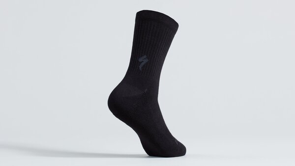 Specialized Cotton Tall Socks Color: Black