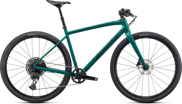 Specialized Diverge E5 Expert Evo Color: Satin Pine/Forest/Chrome/Clean