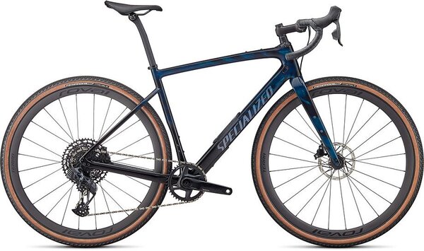 Specialized Diverge Expert Carbon Color: Gloss Teal Tint/Carbon/Limestone/Wild