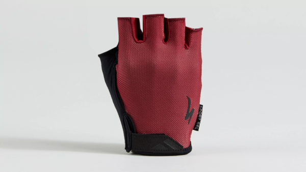 Specialized Men's Body Geometry Sport Gel Glove Short Finger Color: Maroon