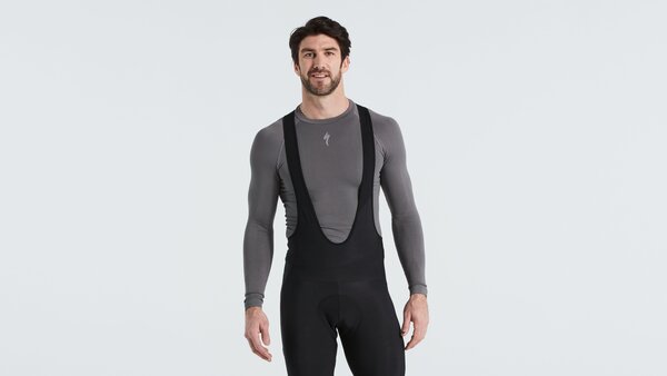 Specialized Men's Seamless Long Sleeve Baselayer Color: Grey