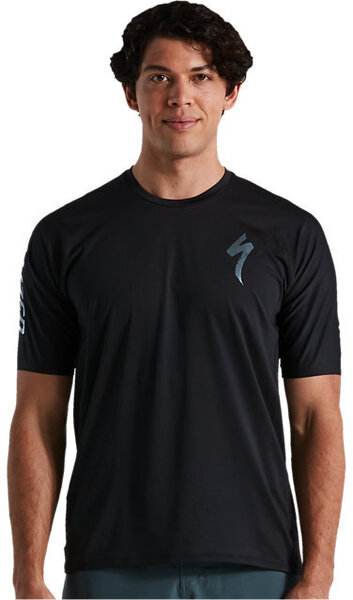 Specialized Men's Trail Air Short Sleeve Jersey Color: Black