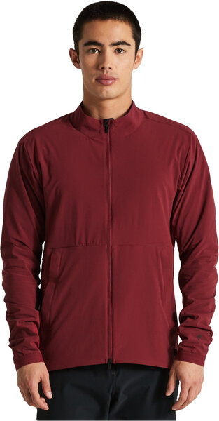 Specialized Men's Trail Alpha Jacket Color: Maroon