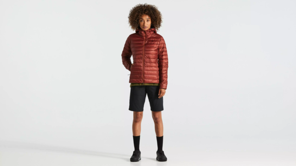 Specialized Packable Down Jacket Wmn Color: Rusted Red