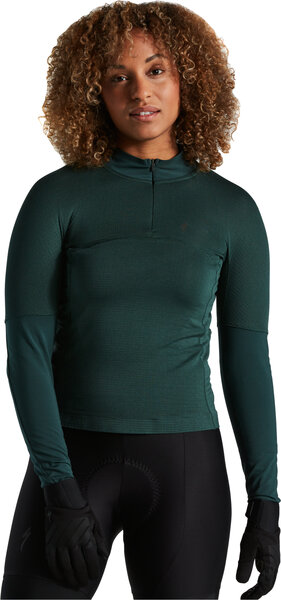 Specialized Prime Series Thermal Jersey LS Color: Forest Green