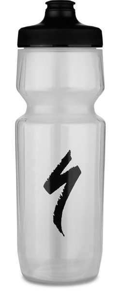 Specialized Purist Hydroflo WaterGate Water Bottle - Diffuse Color: Translucent/Black