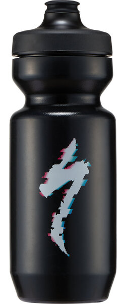 Specialized Purist WaterGate Water Bottle Color: Black/White Glitch