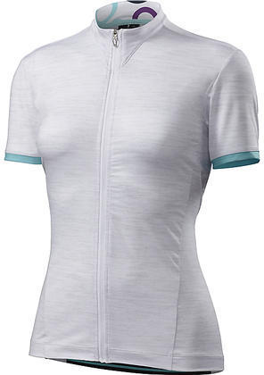 Specialized Women's RBX Comp Jersey Color: Light Grey/Fuschia