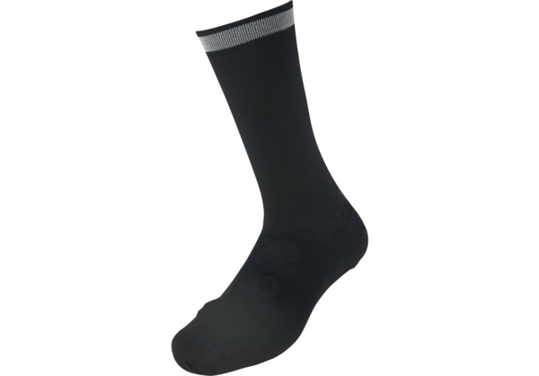 Specialized Reflect Overshoe Socks Color: Black