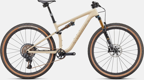 Specialized S-Works Epic EVO Color: Gloss Sand/Satin Red Gold Tint