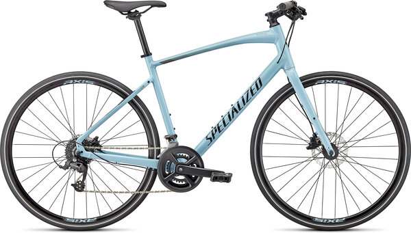 Specialized Sirrus 2.0 (5/21) Color: Gloss Arctic Blue/Cool Grey/Satin Reflective Black