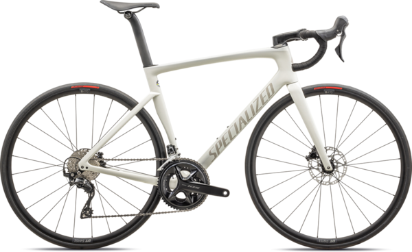 Specialized Tarmac SL7 Sport - Shimano 105 Color: Gloss Dune White / Chaos Pearl