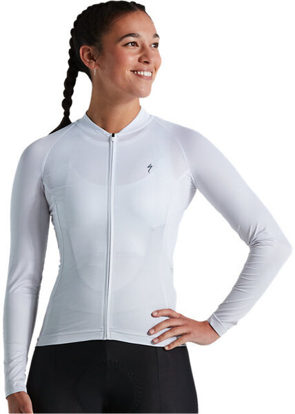 Specialized Women's SL Air Fade Jersey Long Sleeve Color: Dove Grey