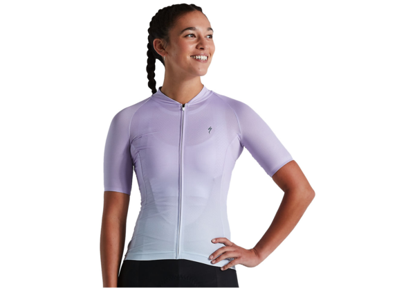 Specialized Women's SL Air Fade Short Sleeve Jersey Color: UV Lilac
