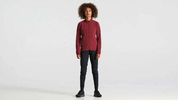 Specialized Women's Trail Alpha Jacket Color: Maroon